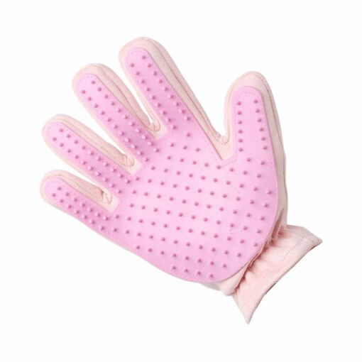 Grooming Glove – Pink - pawsandtails.pet