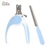 Blue Nail Clipper and File set