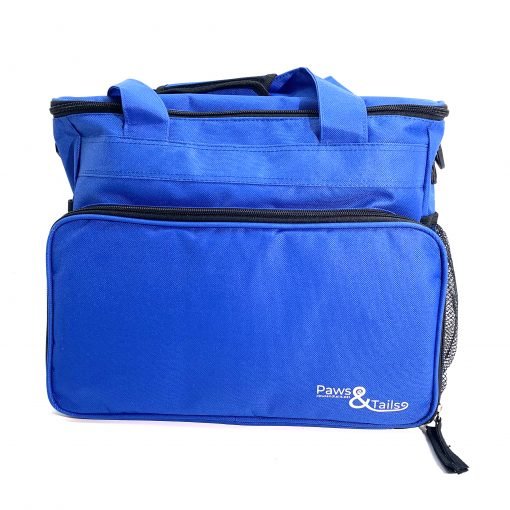 Blue travel purpose bag