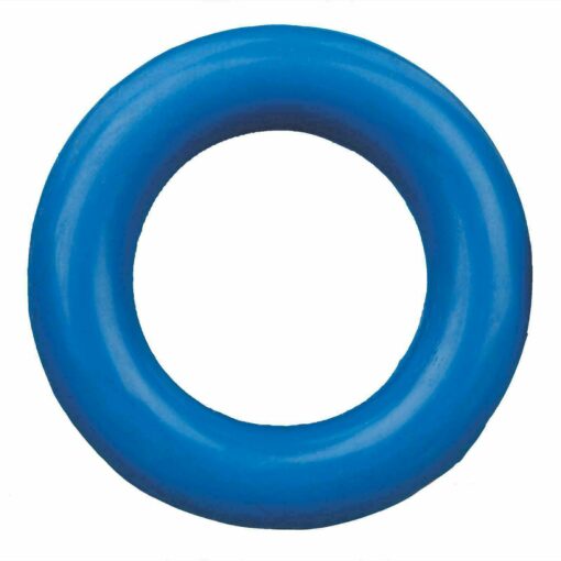 Rubber Chew Ring Blue