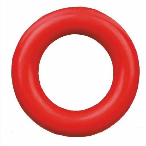 rubber chew ring red