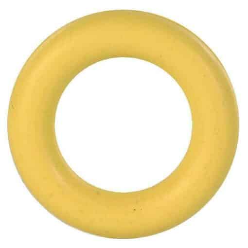 yellow rubber chew ring