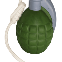 Green Grenade Shaped Dog Toy