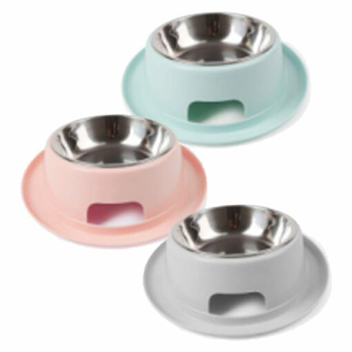 Pet Bowl for Dog or Cat with Spill Catch- Food or Water Bowl
