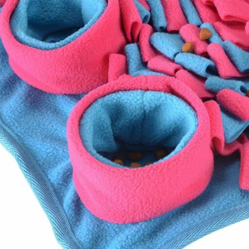 Snuffle Mat Interactive Pink and Blue Dog Toy
