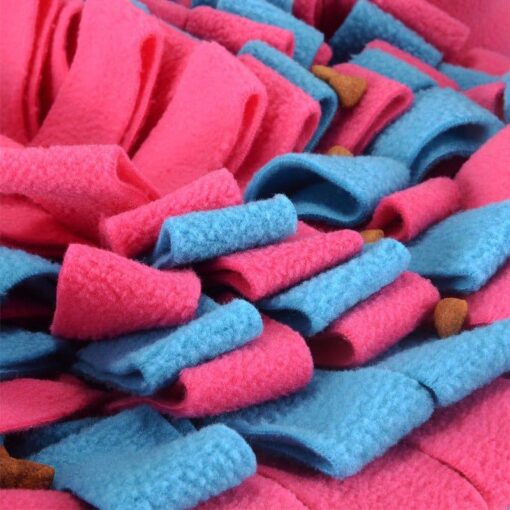 Snuffle Mat Interactive Pink and Blue Dog Toy