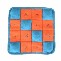 Snuffle Crossword Mat Blue and Orange