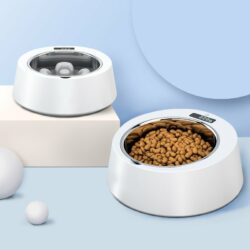 Slow-feed Food Bowl with Built-in Scale