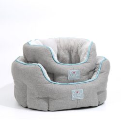 PREMIUM luxury Pet Dog bed Grey