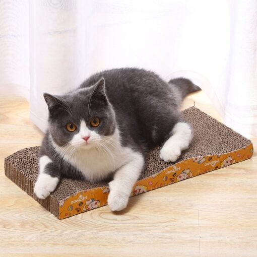 Cat Kitten Corrugated Scratcher Scratching Bed Board Mat