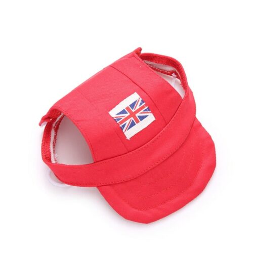 Red Dog Union Jack Pet Hat