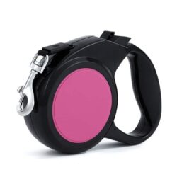 3m Retractable Dog Leash Blue or Rose Pink