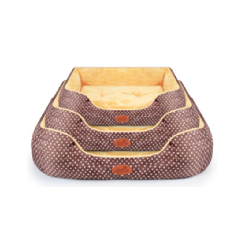 Polka Dot Pattern Soft and Simple Pet Bed