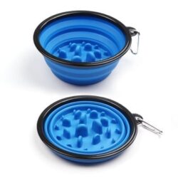 Collapsible Slow Feed Bowl - Available in 9 Colours