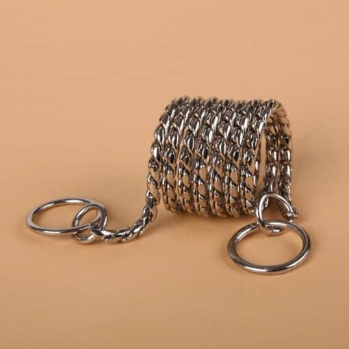 Pet Metal Chain Collar 4 sizes 50cm to 80cm