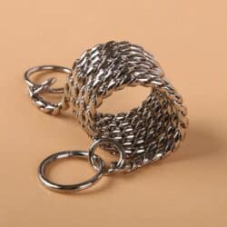 Pet Metal Chain Collar 4 sizes 50cm to 80cm
