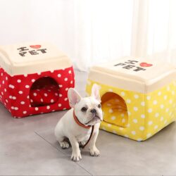 I Heart Pet Box Bed