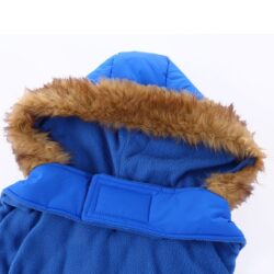 Blue Coat with Hood