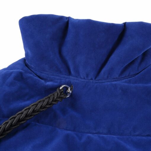 Blue & White Reversible Coat