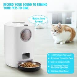 Automatic Pet Feeder 4.5L Electric Dry Food Dispenser