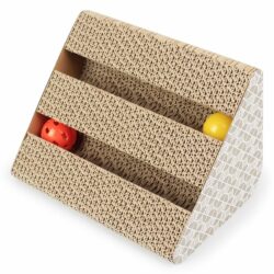 Corrugated Scratching Board - 2 Ball Toys