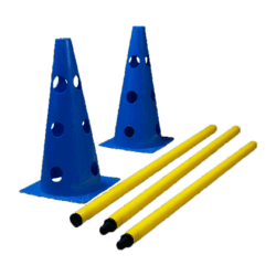 Pet Agility Training Cones and Bars Set