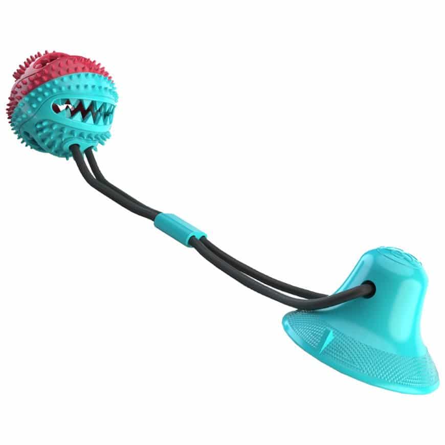 Suction Cup Rope Ball Dog Toy