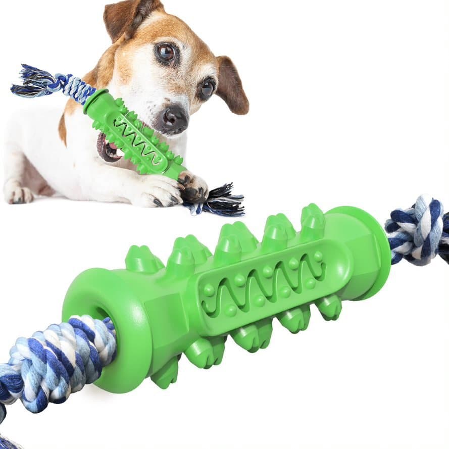Dog Toy Nunchucks Bone Chew Toy for Dental Care