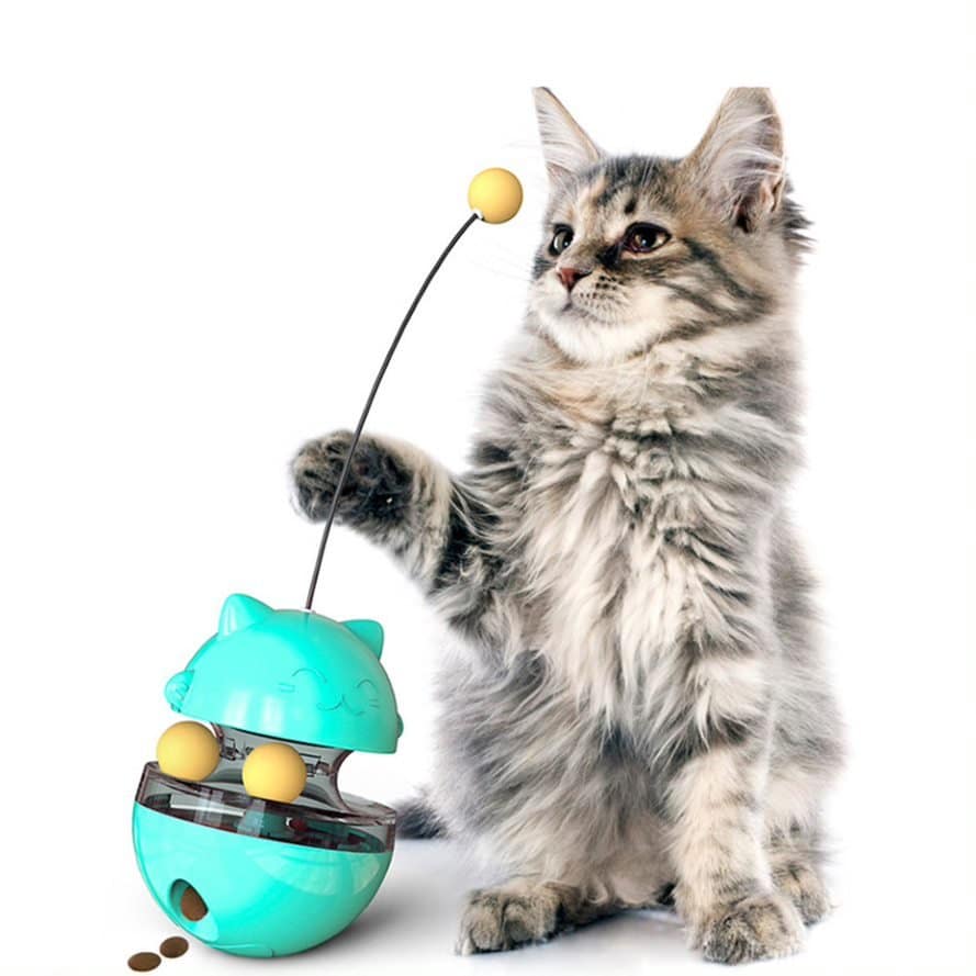 Treat Ball Tumbler Cat Toy