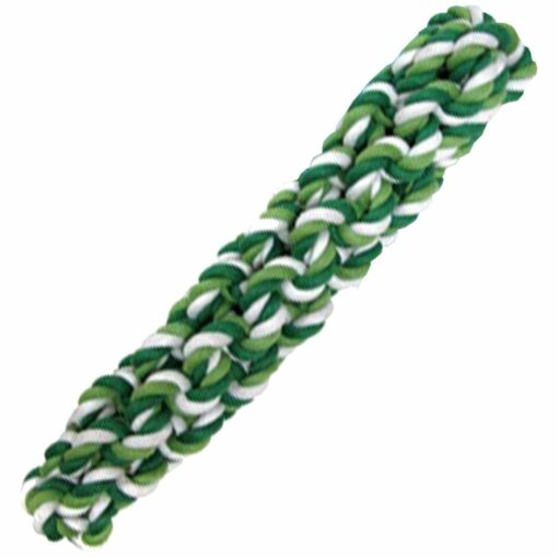 Green Rope Bone for Dogs Outdoor Play