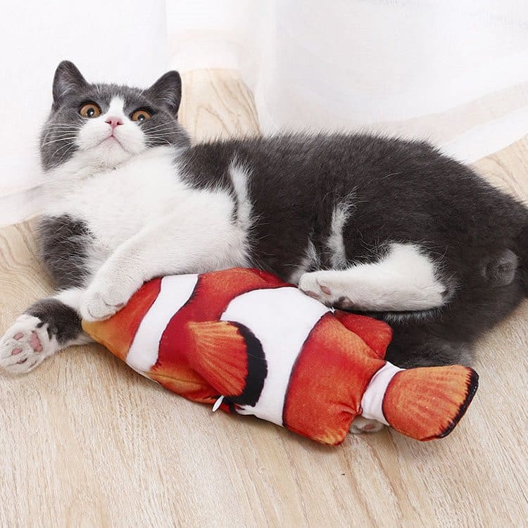 Stuffed Fish Pet Toy