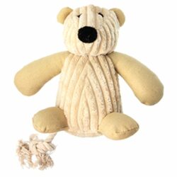 Natural Style Bear Toy for Dogs