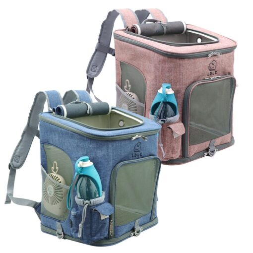 Cute Pet Carrier Backpack Bag with Mesh