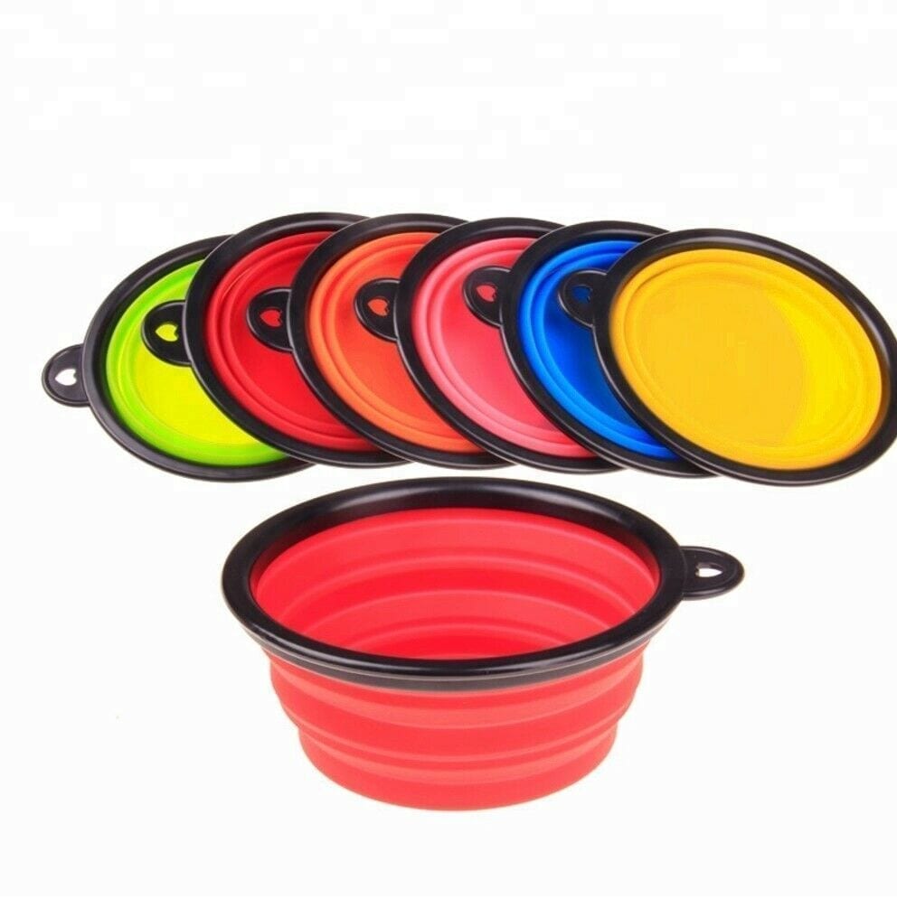 Collapsable Bowl for Water or Food - Available in 11 Colours