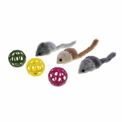 Mice and Balls Toy Pack for Cats